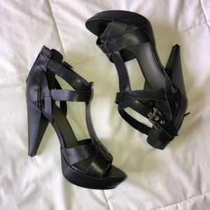 By Guess Black High Heels